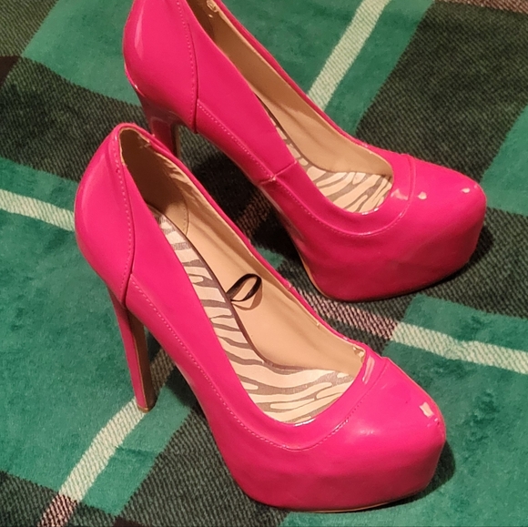 🔥🔥3XHP🔥🔥7-5-24🔥3-31-25🔥4-14-25🔥WOMENS BODY CENTRAL STILETTO PINK SIZE 7 - Picture 12 of 12